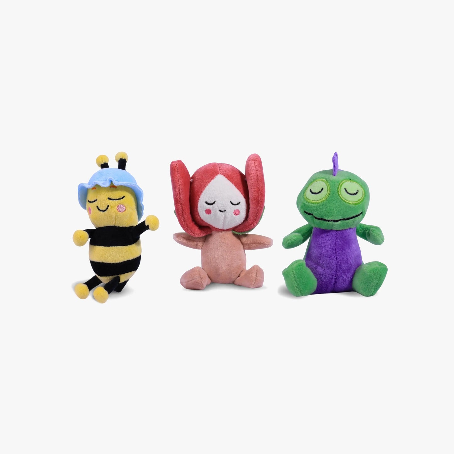 Nandog Pet Gear My BFF Mix 3 Set Dog & Cat Plush Mini Toys Image