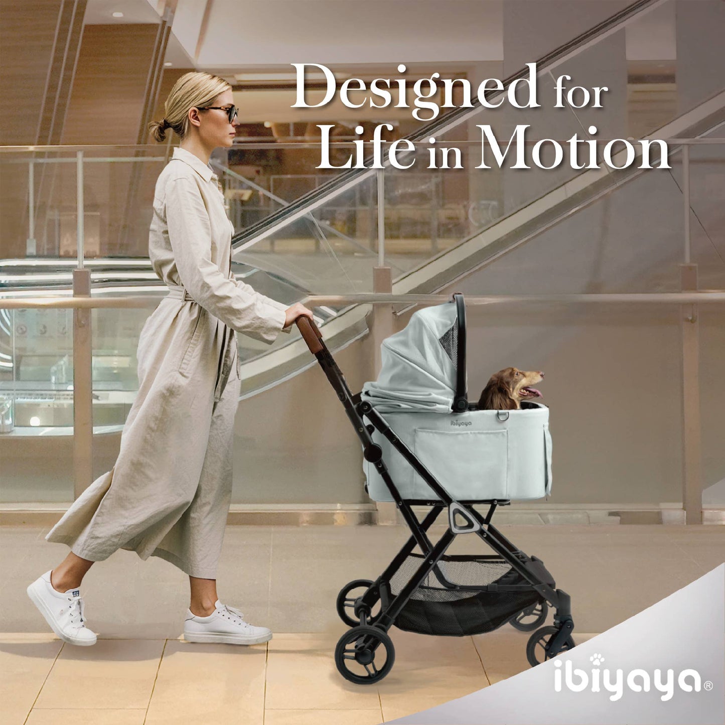ibiyaya - Ibiyaya Tinker Small Detachable Pet Stroller Image