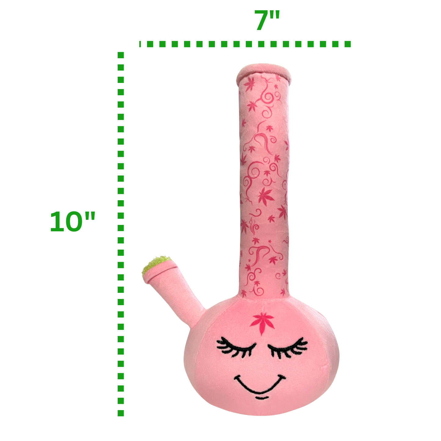 PAW:20 - Harmony Bong, Parody Plush Squeaky 420 Dog Toy Image