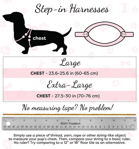 PoisePup - STEP-IN HARNESS - BELLA ROSE  Image