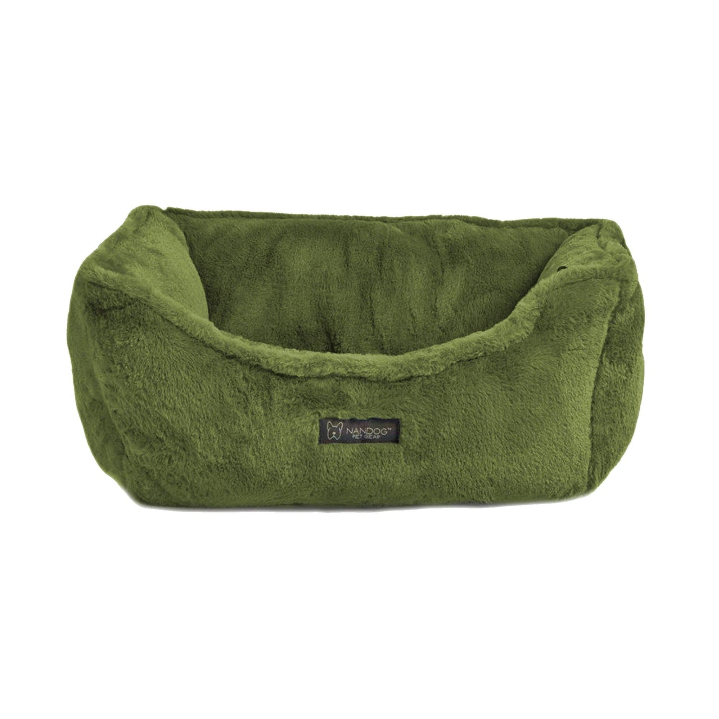 Load image into Gallery viewer, Nandog Cloud Reversible Beds Olive Green Image
