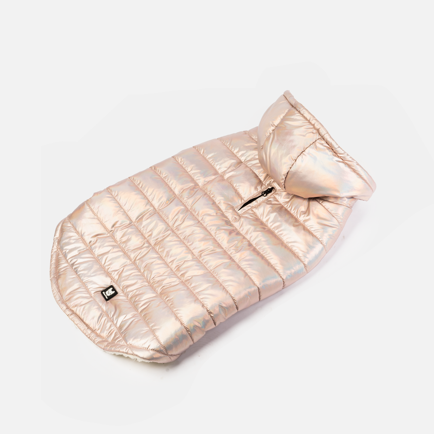 Load image into Gallery viewer, Emma Dog Jacket - Shiny Pink: X Small Image
