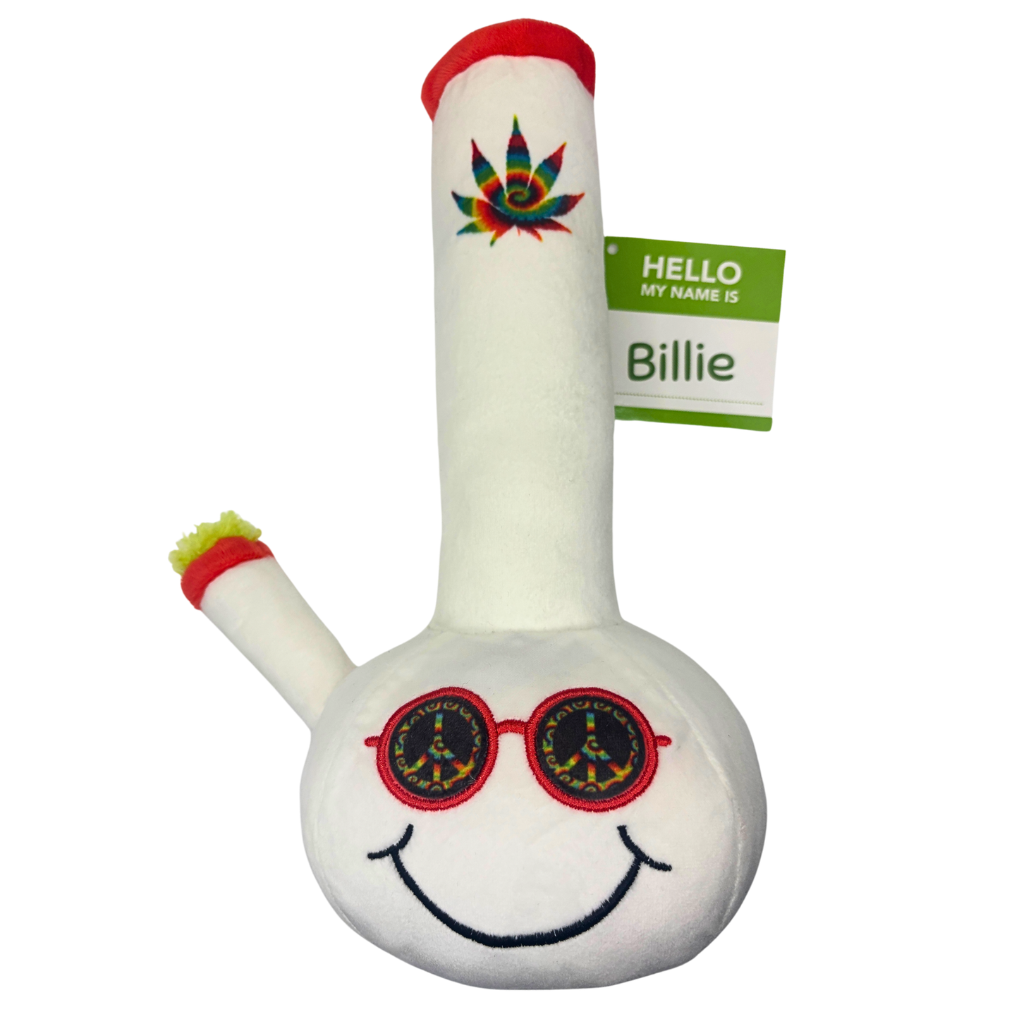 PAW:20 - Billie Bong, Parody Plush Squeaker 420 Dog Toy Image