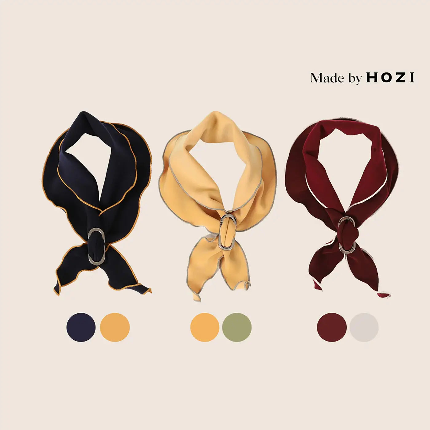 Hozi - Doggie Scarf : Navy Image