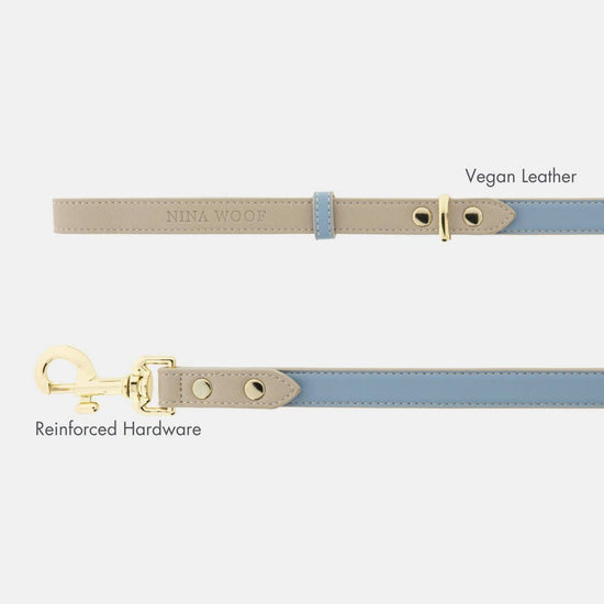 Nina Woof - Leash 4ft - Vegan Leather - Cupertino Image