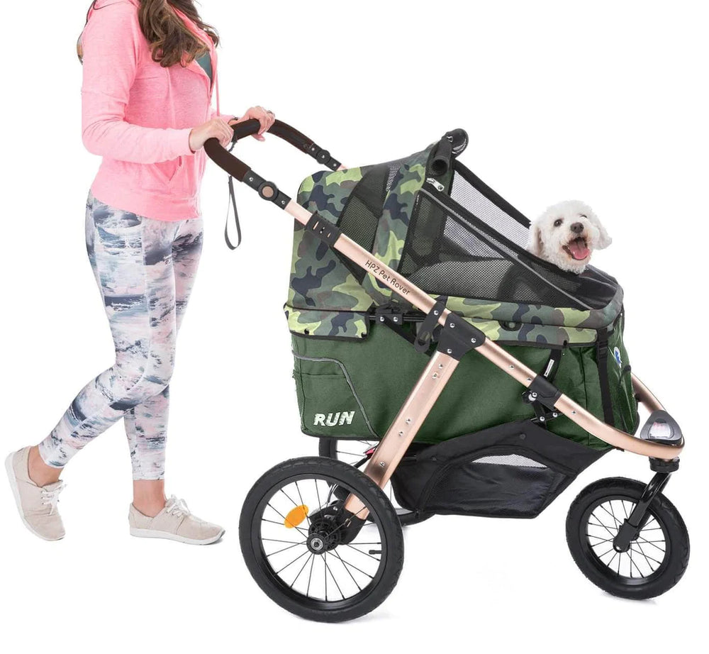 HPZ™ PET ROVER RUN Performance Jogging Sports Stroller For Small/Medium Dogs, Cats  Image