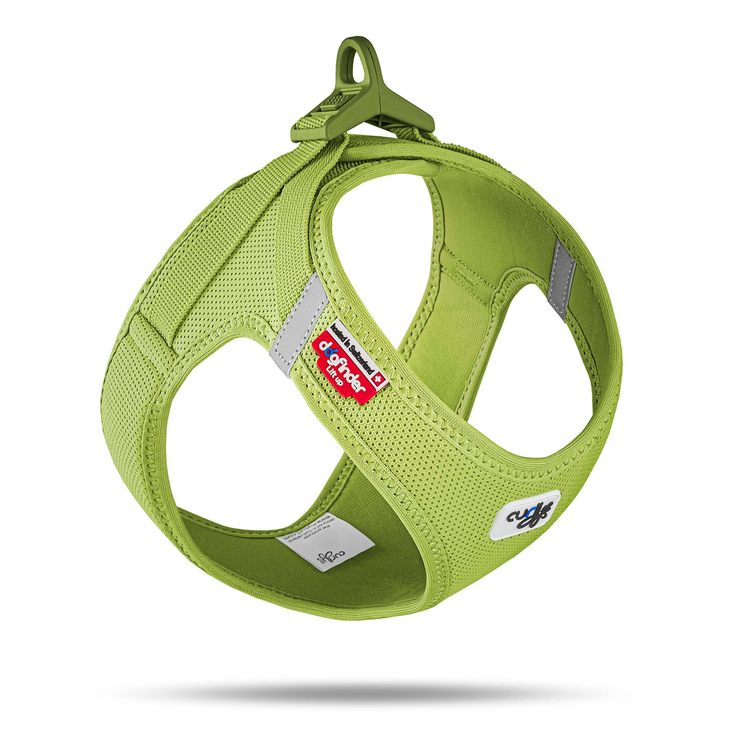 Load image into Gallery viewer, Harness Vest Curli Clasp Air - Mesh Lime Image
