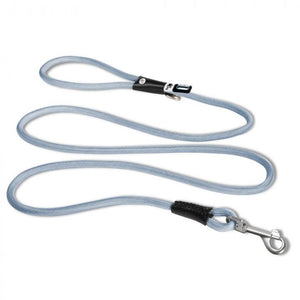 Curli Stretch Comfort Leash Sky Blue Small Thin 6 FT Image