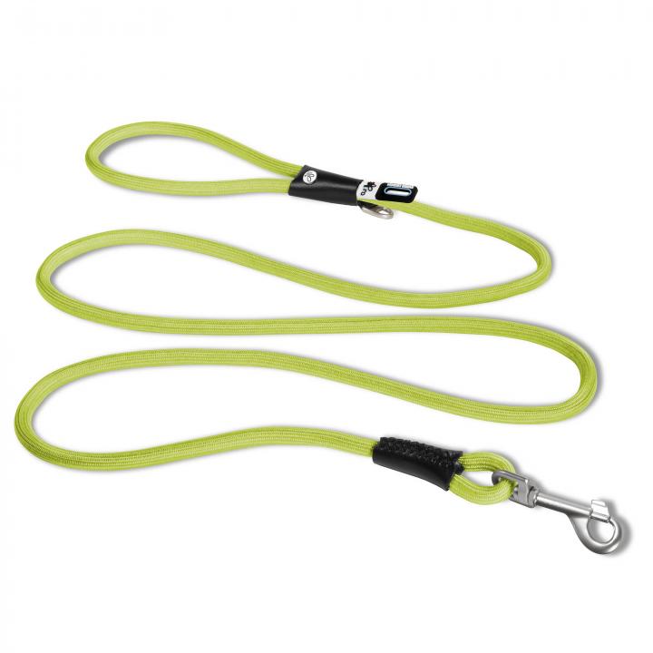 
            
                Load image into Gallery viewer, Curli Stretch Comfort Leash Lime Small Thin 6 Ft Image
            
        