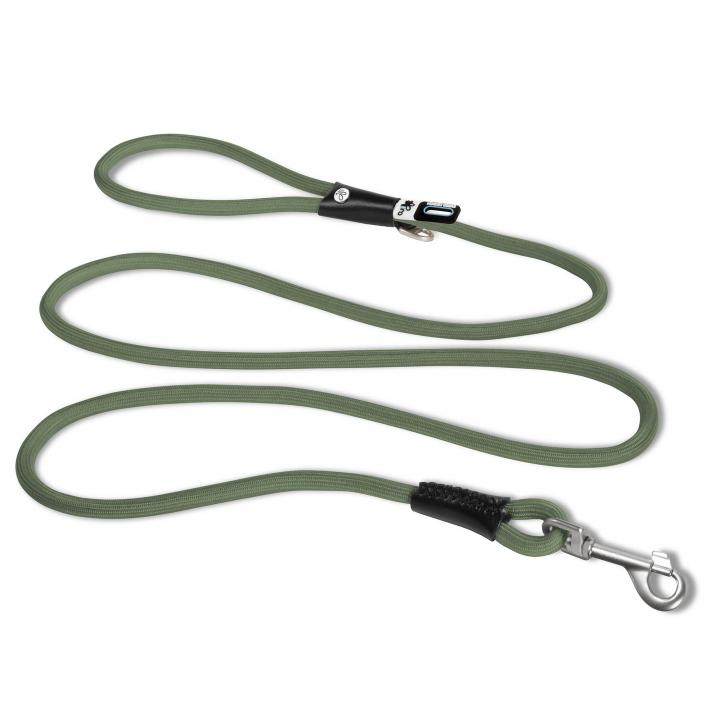 
            
                Load image into Gallery viewer, Curli Stretch Comfort Leash Moss Large Wide 6 Ft Image
            
        