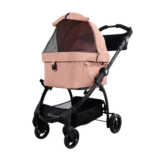 Load image into Gallery viewer, CLEO 3-in-1 Travel System Stroller Pink Image
