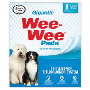 
            
                Load image into Gallery viewer, Wee-Wee Superior Performance Gigantic Pee Pads for Dogs  Image
            
        