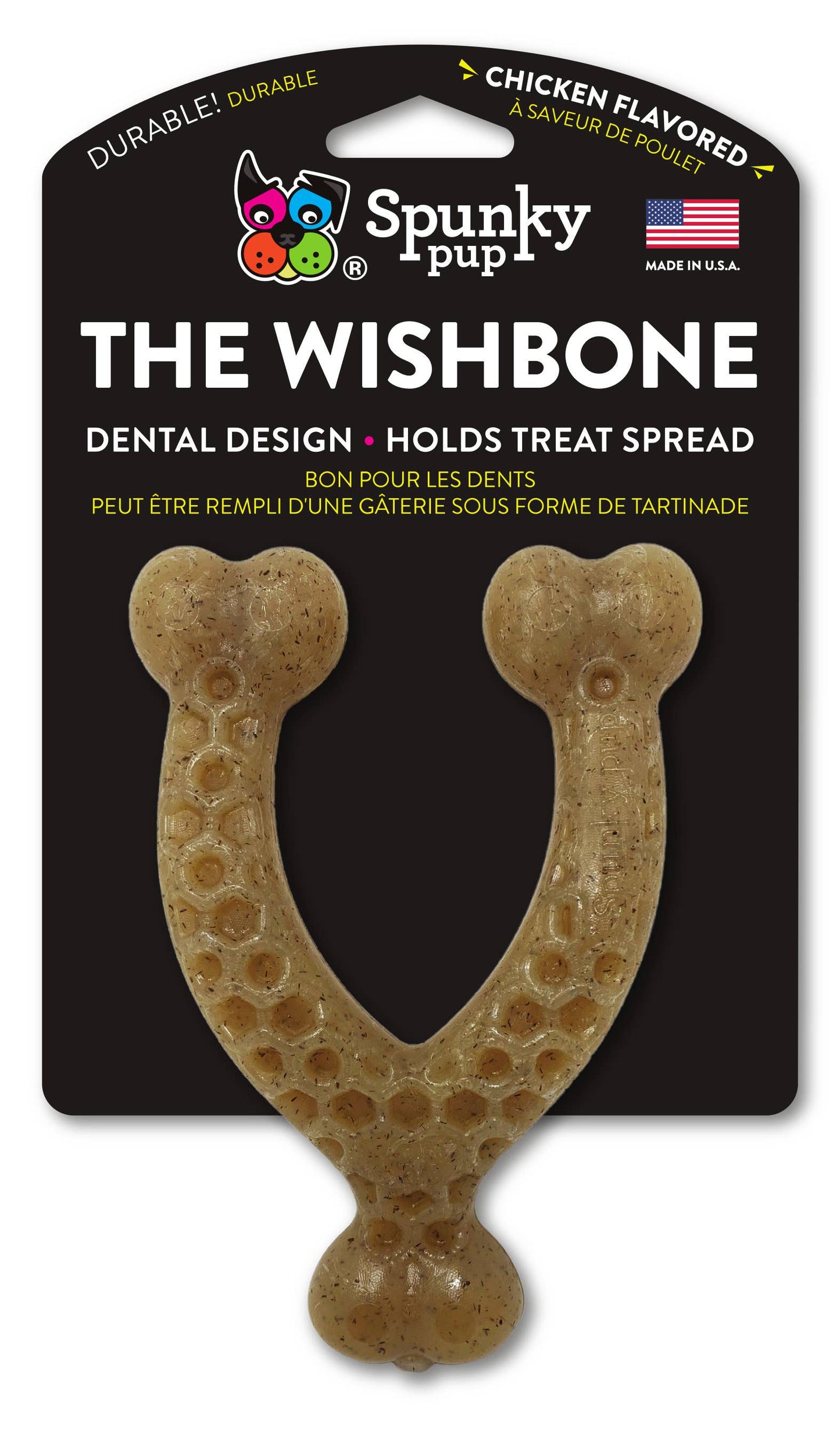Spunky Pup - The Wishbone - MADE IN THE USA: Small  Image