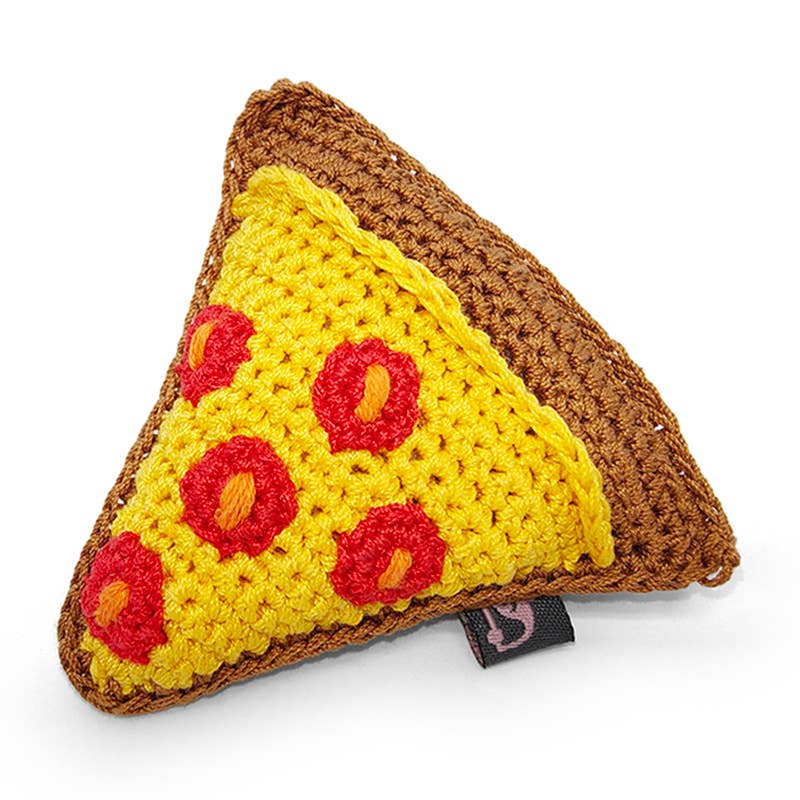 Dogo Pet - Crochet Toy - Pizza  Image
