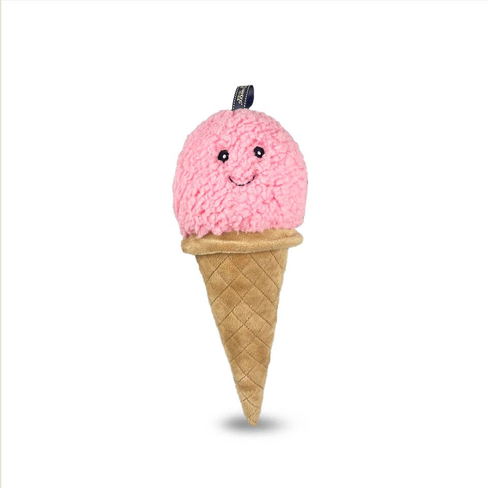 Load image into Gallery viewer, Nandog Pet Gear - BFF STRAWBERRY ICE CREAM DOG TOY  Image
