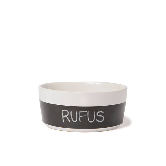 Waggo Chalkboard Ceramic Dog Bowl  Image