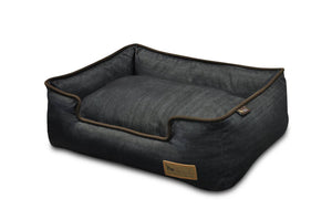 
            
                Load image into Gallery viewer, P.L.A.Y. Pet Lifestyle and You - Denim Lounge Bed - Brown (XLarge)  Image
            
        