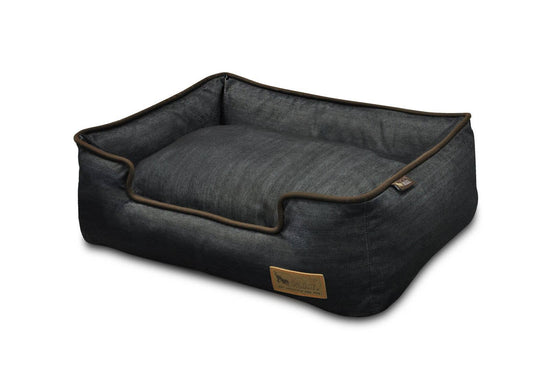P.L.A.Y. Pet Lifestyle and You - Denim Lounge Bed - Brown (XLarge)  Image