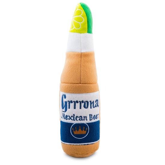 Haute Diggity Dog - Grrrona Beer Bottle Toy Squeaker Dog Toy: Small / Mini  Image