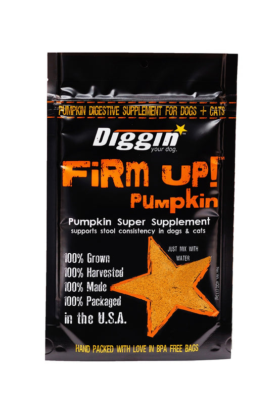 Diggin' Your Dog Firm Up Pumpkin  Digestive Aid Original pumpkin Image