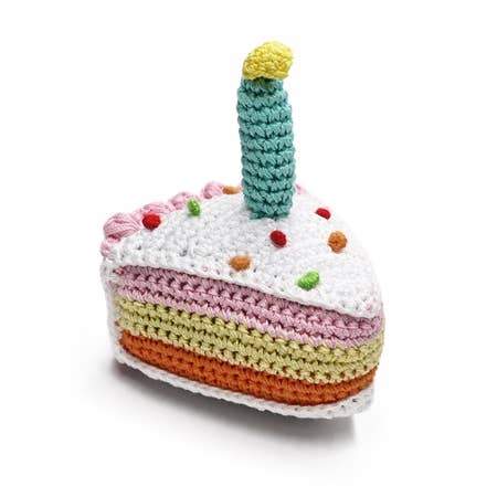 Load image into Gallery viewer, Dogo Pet - Crochet Toy - Birthday Cake  Image
