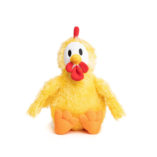 fabdog - Fluffy Chicken Plush Dog Toy  Image