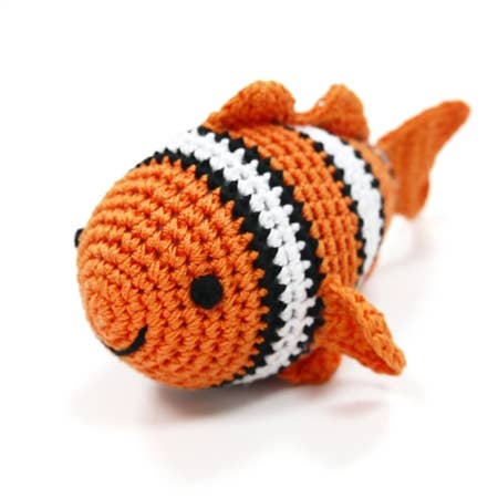 Load image into Gallery viewer, Dogo Pet - Crochet Toy - Clown Fish  Image
