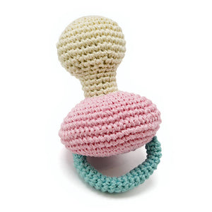 
            
                Load image into Gallery viewer, Dogo Pet Pacifier Crochet Toy  Image
            
        