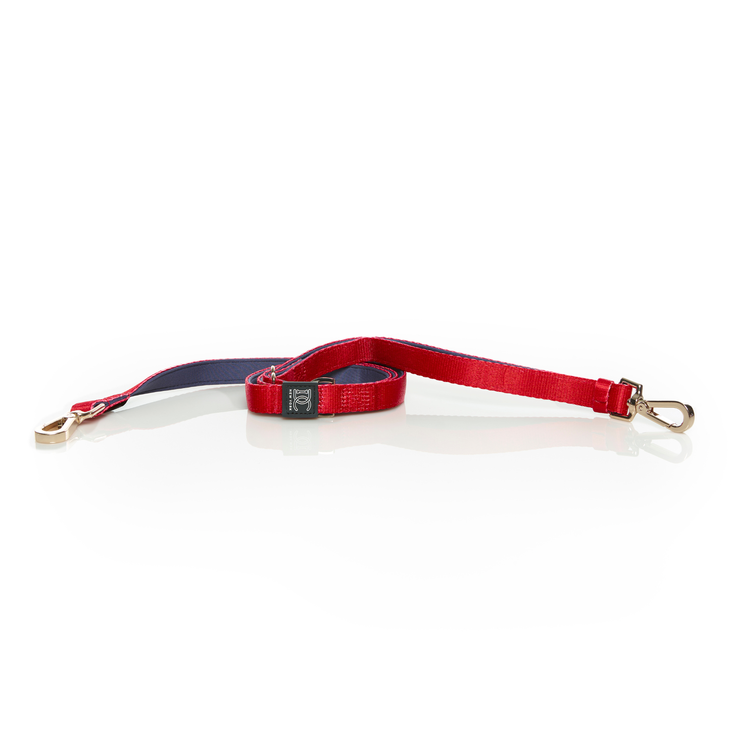 Doodle Couture, New York - Urban Traffic Adjustable Leash in Royalty Red  Image