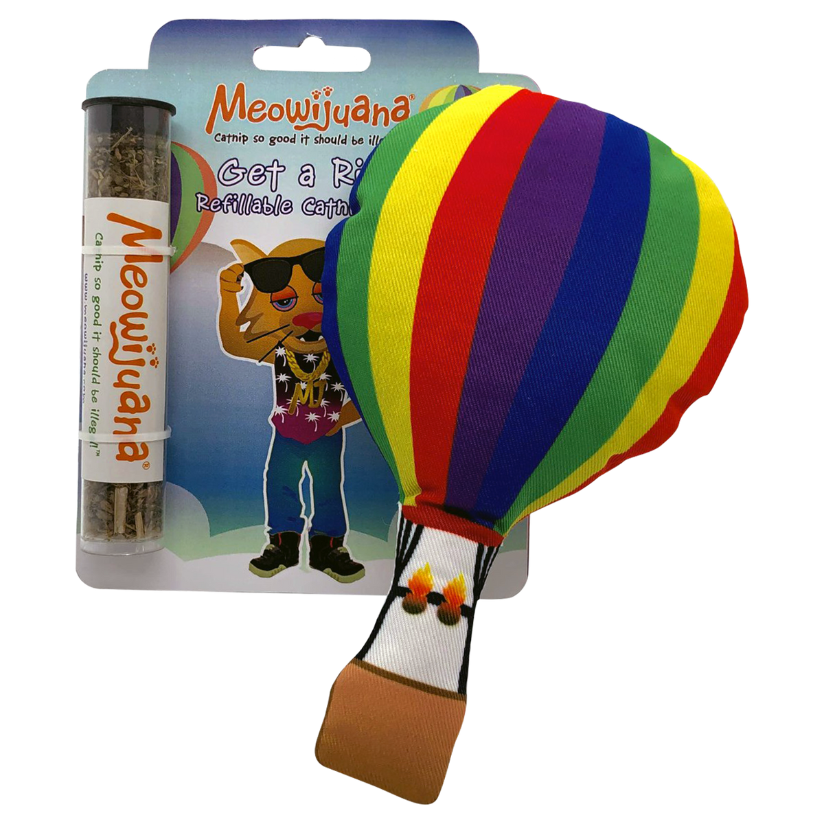 Meowijuana "Get a Rise" Balloon Toy  Image