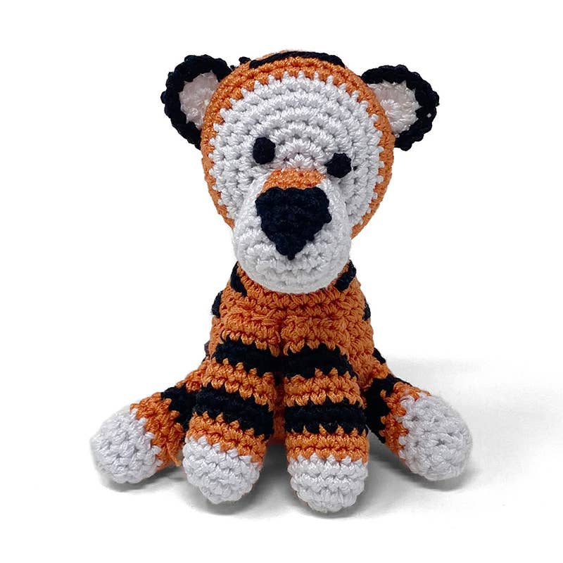 Dogo Pet Tiger Crochet Toys  Image