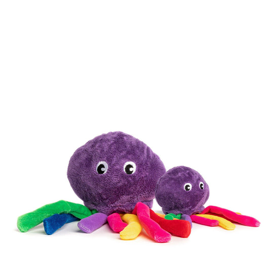Load image into Gallery viewer, fabdog - Octopus faball Dog Toy: Small  Image

