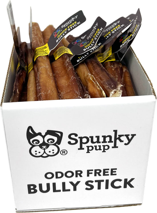 Load image into Gallery viewer, Spunky Pup Dog Toys - Odorless Bully Stick DISPLAY - Small &amp;amp; Large  Image
