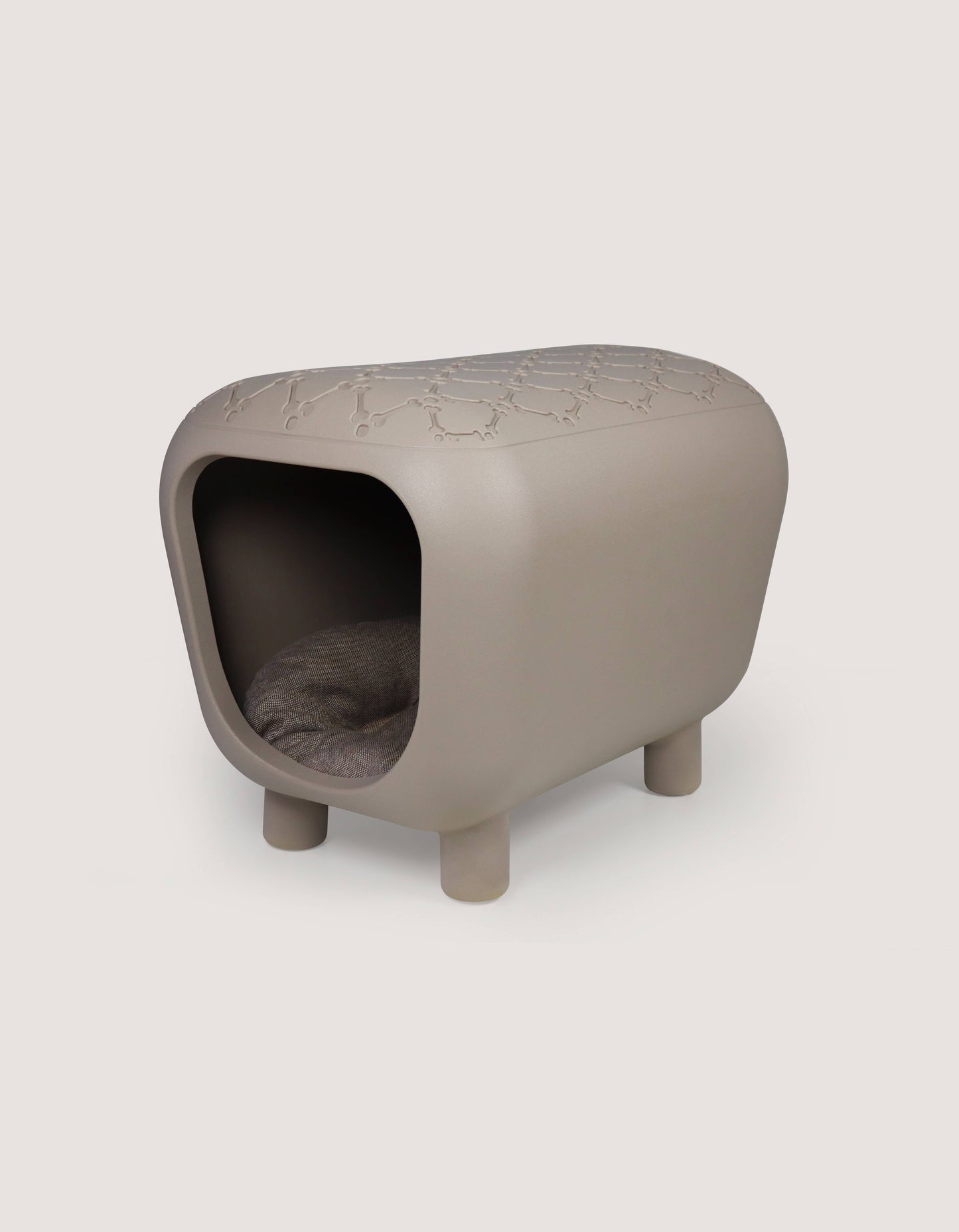 United Pets - PANCUCCIA-Cuccia design per cani e gatti con cuscino Grigia  Image