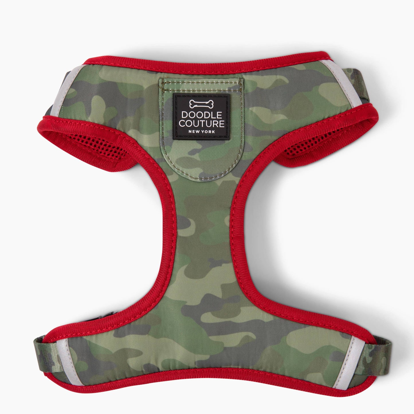 Doodle Couture, New York - Modern Camo Adjustable Harness XSmall Image