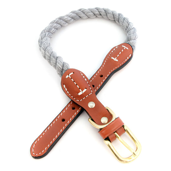 Load image into Gallery viewer, Dog Bar Rope Collars 16&amp;quot; Inch Image

