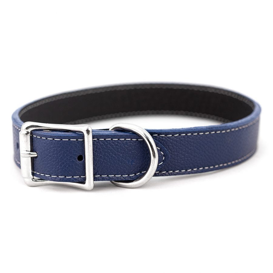 Load image into Gallery viewer, Dog Bar Tuscan Leather Dog Collar 12&amp;quot; long x 5/8&amp;quot; wide Image
