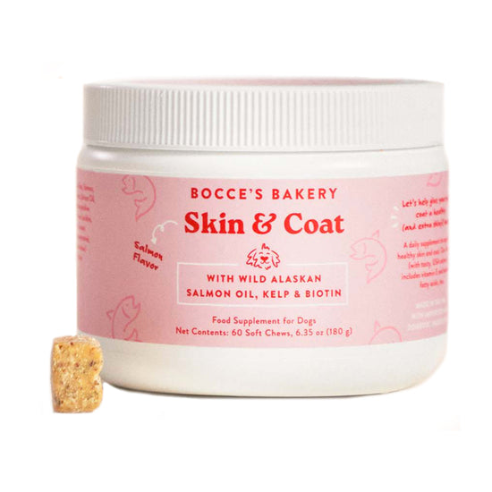 Load image into Gallery viewer, Bocce&amp;#39;s Bakery Skin &amp;amp; Coat Food Supplement for Dogs  Image
