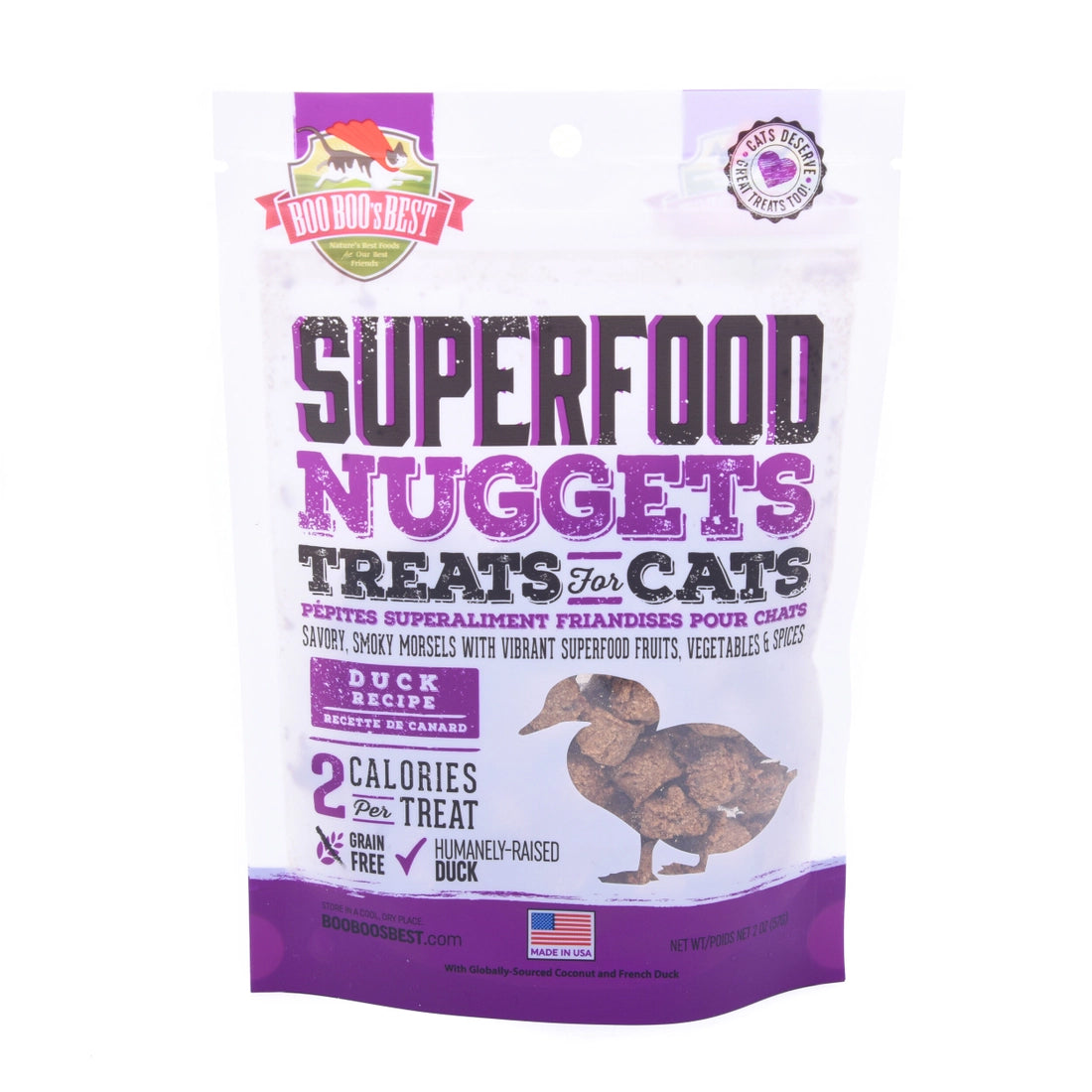 Boo Boo's Best SuperFood Nuggets Cat Treats β The Dog Bar