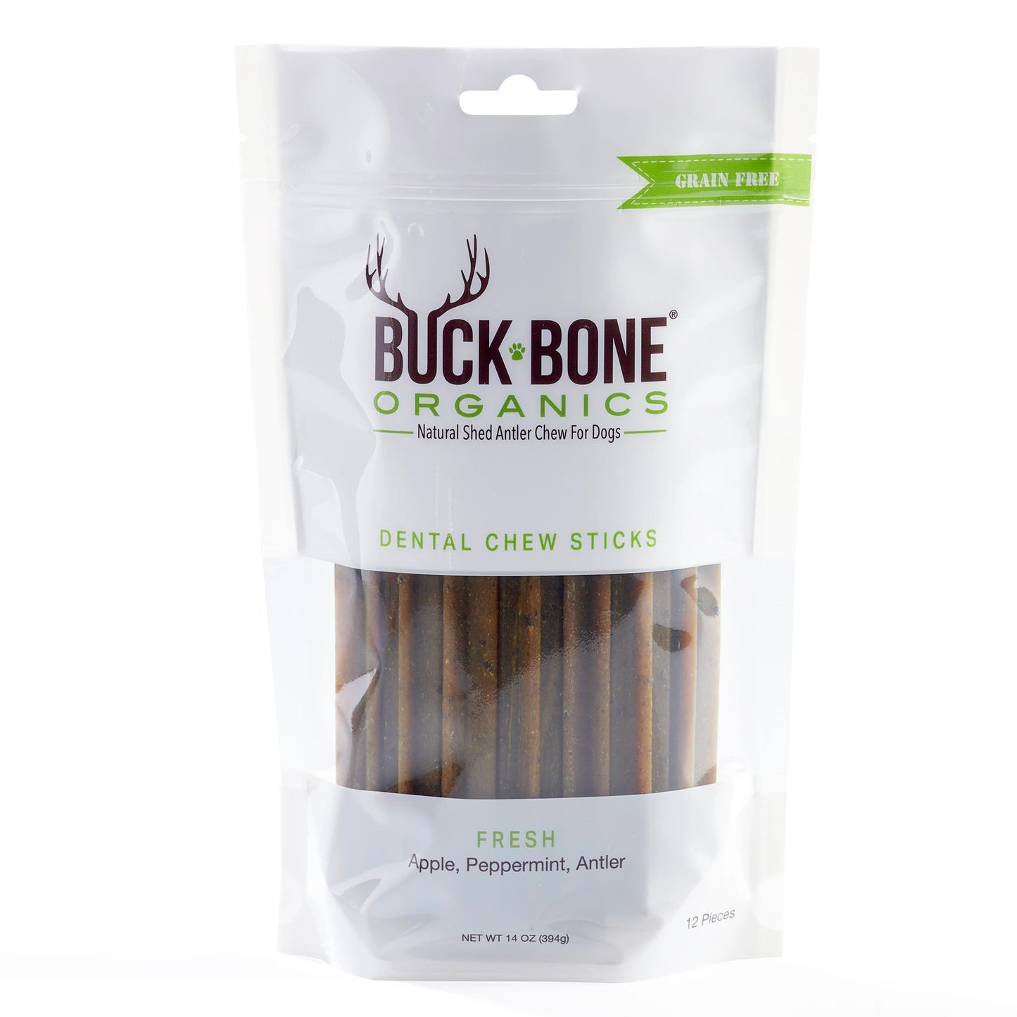 Load image into Gallery viewer, Buck Bone Organics Grain Free Dental Chew Sticks  Image
