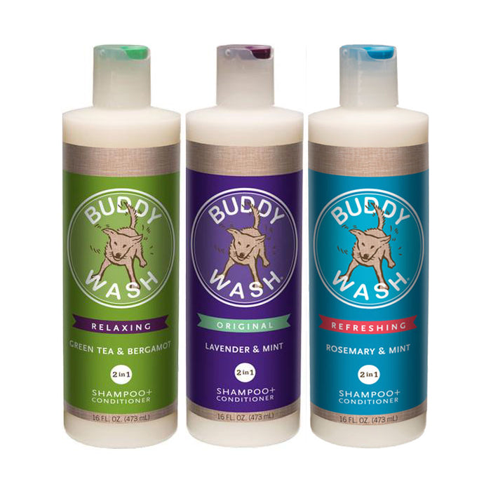 Load image into Gallery viewer, Buddy Wash 2-in-1 Shampoo &amp;amp; Conditioners  Image
