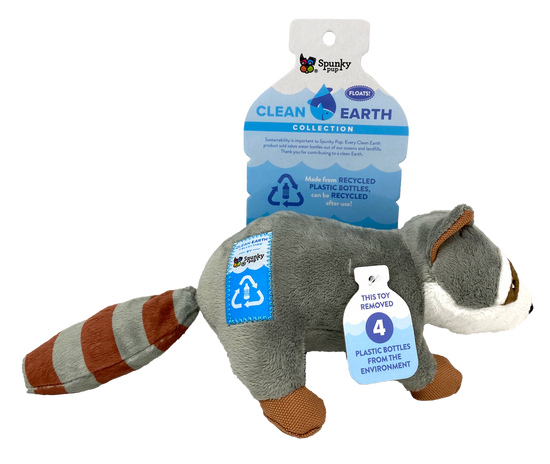 Clean Earth Animal Toys Raccoon Image