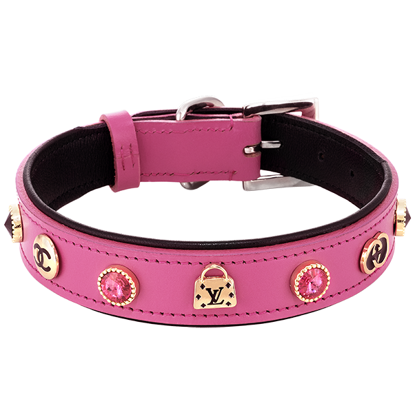 Load image into Gallery viewer, Concha Designer Charm Collars Medium Thick Image
