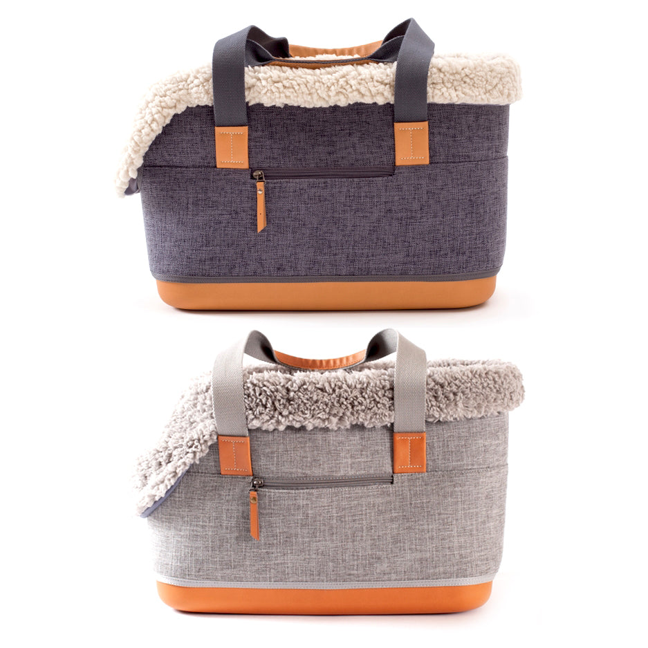 Load image into Gallery viewer, Cozy Shearling Dog Carriers  Image
