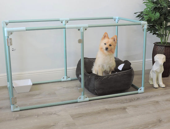 Load image into Gallery viewer, Crystal Clear Pet Pen Small (27&amp;quot; Inch Height) Image
