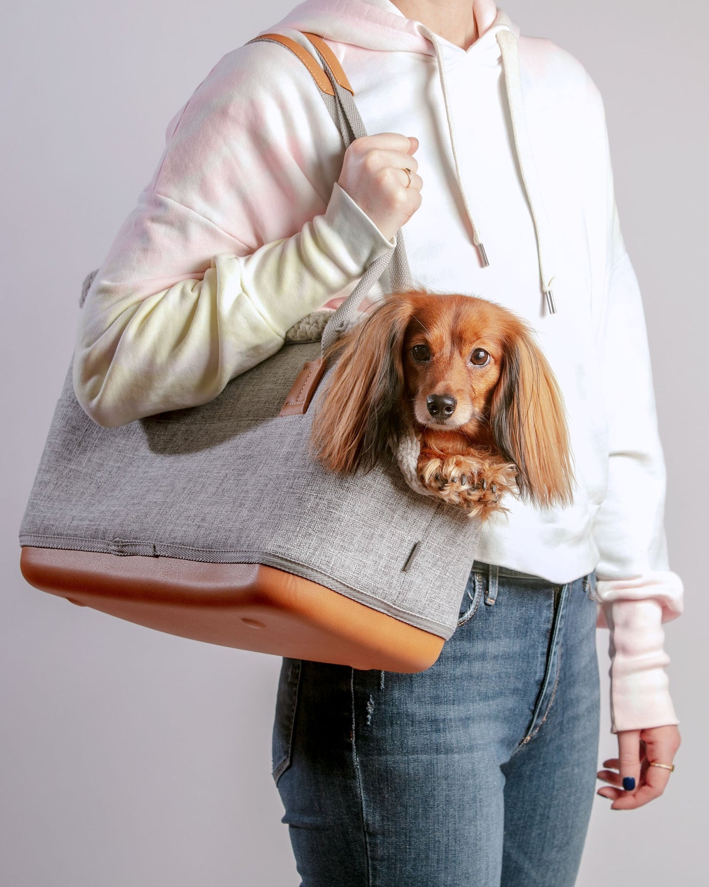 Load image into Gallery viewer, Cozy Shearling Dog Carriers  Image

