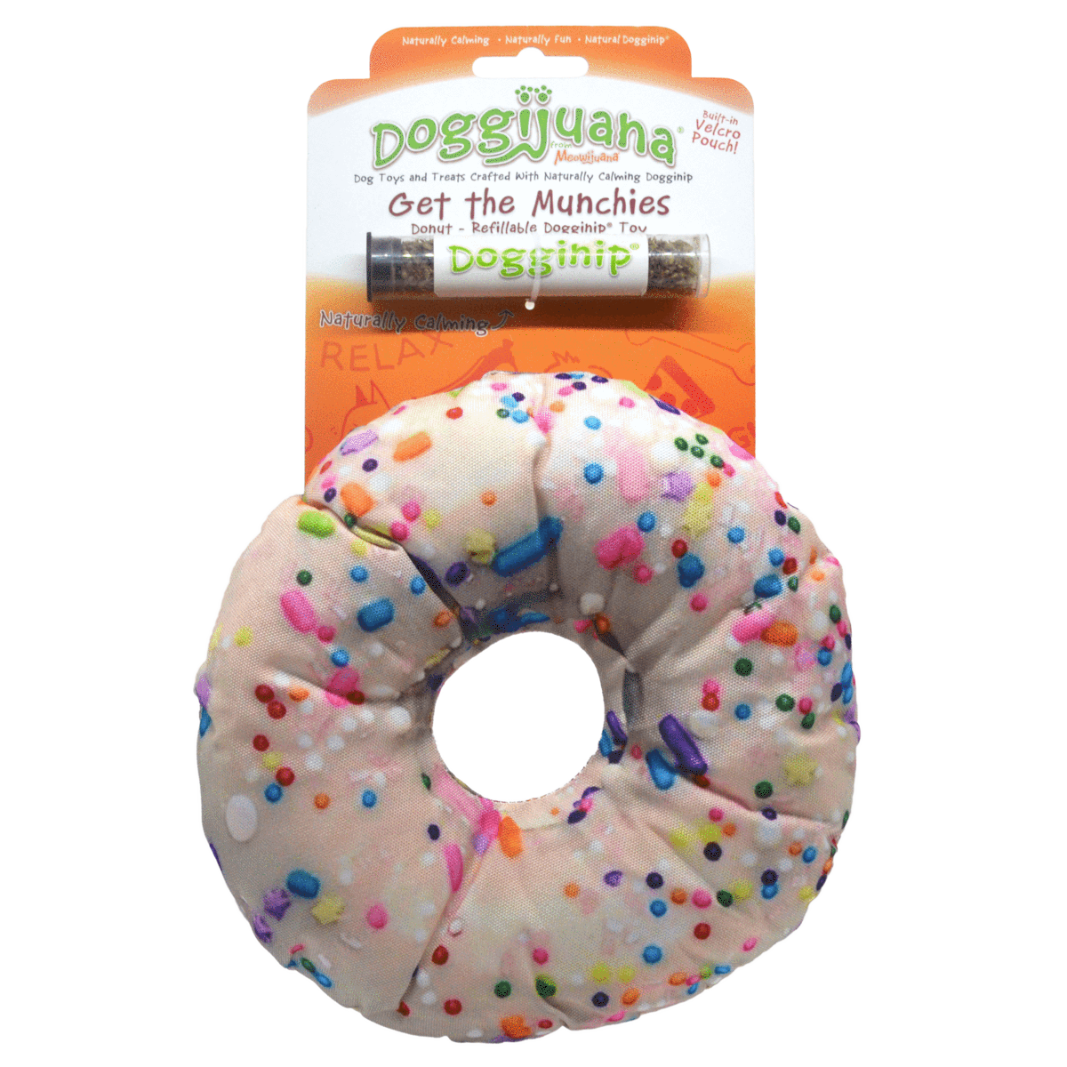 Doggijuana Munchies Toys Donut Image