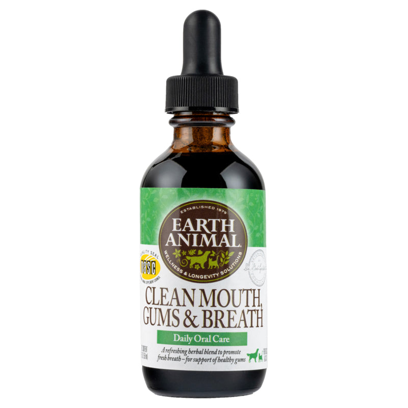 Load image into Gallery viewer, Earth Animal Clean Mouth, Gums, &amp;amp; Breath Organic Herbal Remedy  Image

