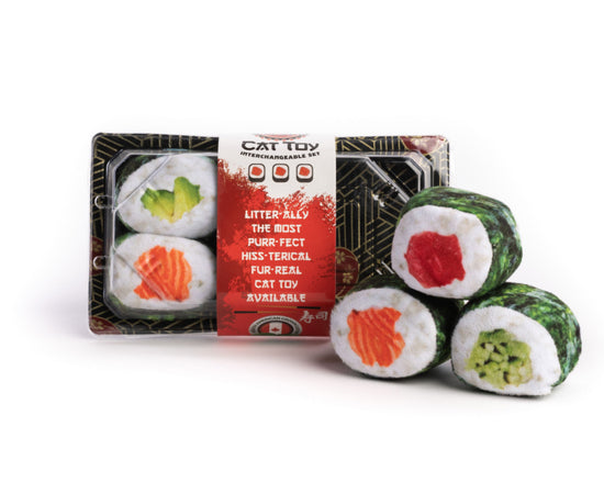 Sushi Catnip Toys Sushi Rolls Image