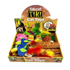 
            
                Load image into Gallery viewer, Fabcat Tiki Cat Toys  Image
            
        